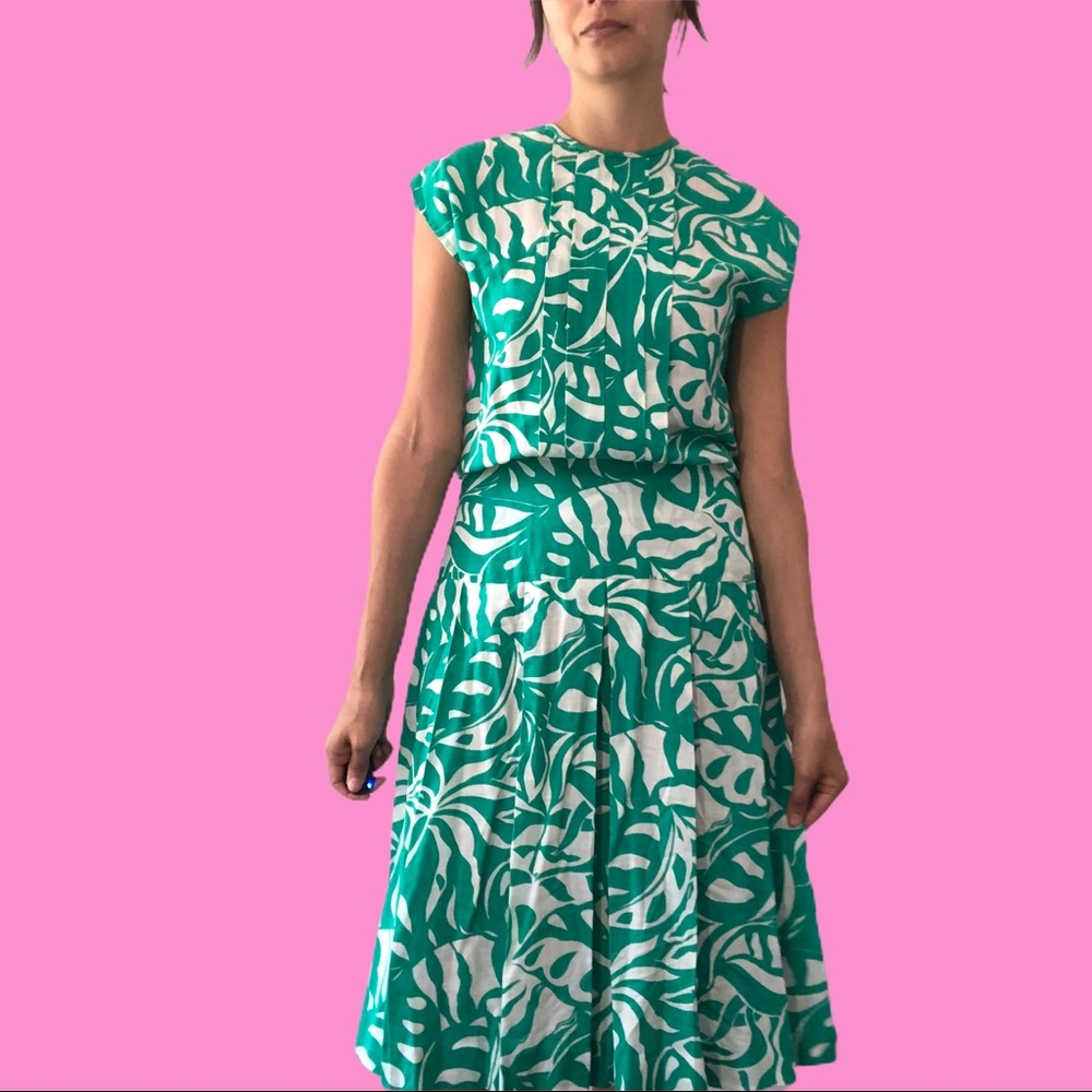 Vintage handmade floral dress